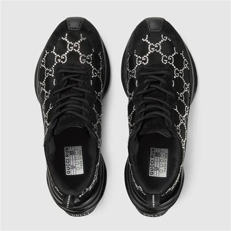 gucci crystal tiger sneakers womens|gucci運動鞋香港.